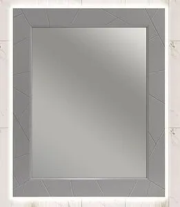 Зеркало с подсветкой Opadiris Луиджи 80 серый матовый 00-00006556 Зеркало с подсветкой Opadiris Луиджи 80 серый матовый 00-00006556, 1