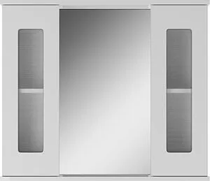 Шкаф-зеркало Айсберг Кристалл 80 белый DA1804HZ Шкаф-зеркало Айсберг Кристалл 80 белый DA1804HZ, 5