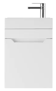 Тумба-умывальник подвесной Айсберг Мечта 40 белый DM2308T+4607152362107 Тумба-умывальник подвесной Айсберг Мечта 40 белый DM2308T+4607152362107, 3