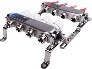 Группа коллекторная с расходомерами 4 отвода 1"в/в x ¾"ек FDV S1101A-¼ Группа коллекторная с расходомерами 4 отвода 1"в/в x ¾"ек FDV S1101A-¼, 5