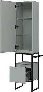 Шкаф-пенал напольный Allen Brau Priority 40 L папирус 1.31006.PWM Шкаф-пенал напольный Allen Brau Priority 40 L папирус 1.31006.PWM, 4