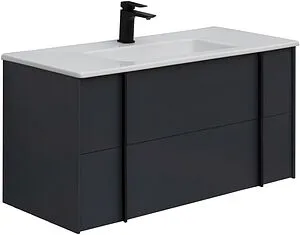 Тумба-умывальник подвесная Allen Brau Reality 100 антрацит 1.32007.AM+ Тумба-умывальник подвесная Allen Brau Reality 100 антрацит 1.32007.AM+, 1