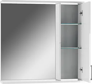 Шкаф-зеркало Домино Charlie 80 R белый DCh2520HZ Шкаф-зеркало Домино Charlie 80 R белый DCh2520HZ, 3