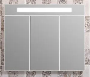 Шкаф-зеркало Opadiris Фреш 100 белый 00-00006753 Шкаф-зеркало Opadiris Фреш 100 белый 00-00006753, 1