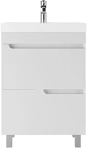 Тумба-умывальник напольная Айсберг Веста 60 белый DV5911T+4670142930044 Тумба-умывальник напольная Айсберг Веста 60 белый DV5911T+4670142930044, 3