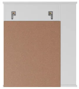 Шкаф-зеркало Айсберг Волна 1-60 R белый DA1035HZ Шкаф-зеркало Айсберг Волна 1-60 R белый DA1035HZ, 4