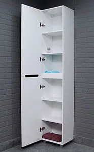 Шкаф-пенал напольный Айсберг Аура 40 белый DA2505P Шкаф-пенал напольный Айсберг Аура 40 белый DA2505P, 4