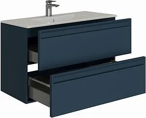 Тумба-умывальник подвесной Allen Brau Eclipse 2.0 100 синий 1.E1003.BGM 2.0+ Тумба-умывальник подвесной Allen Brau Eclipse 2.0 100 синий 1.E1003.BGM 2.0+, 1