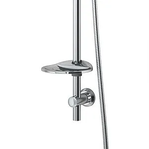 Душевая стойка Dorff Norma хром/серый D0101000 Душевая стойка Dorff Norma хром/серый D0101000, 5