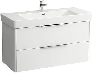 Тумба-умывальник подвесной Laufen Base 105 белый 4.0245.2.110.261.1+8.1396.6.000.104.1 Тумба-умывальник подвесной Laufen Base 105 белый 4.0245.2.110.261.1+8.1396.6.000.104.1, 1