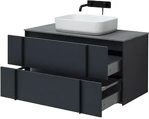 Тумба-умывальник подвесная Allen Brau Reality 100 антрацит 1.32007.AM+ Тумба-умывальник подвесная Allen Brau Reality 100 антрацит 1.32007.AM+, 4