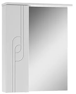 Шкаф-зеркало Айсберг Лилия 55 L белый DA2006HZ Шкаф-зеркало Айсберг Лилия 55 L белый DA2006HZ, 1