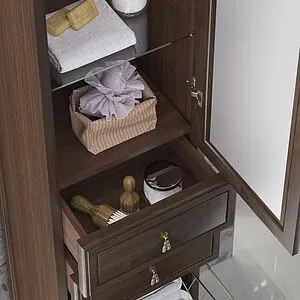 Шкаф-пенал напольный Opadiris Риспекто 40 L cветлый орех 00-00005840 Шкаф-пенал напольный Opadiris Риспекто 40 L cветлый орех 00-00005840, 5