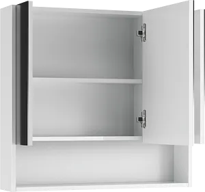 Шкаф-зеркало Айсберг Ева 80 белый DA5923HZ Шкаф-зеркало Айсберг Ева 80 белый DA5923HZ, 4