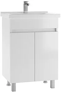 Тумба-умывальник напольная Айсберг Норма 60 белый DA1617T+1WH302421 Тумба-умывальник напольная Айсберг Норма 60 белый DA1617T+1WH302421, 1