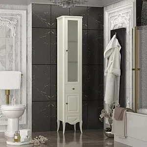 Шкаф-пенал напольный Opadiris Брунелла 38 R слоновая кость 00-00004352 Шкаф-пенал напольный Opadiris Брунелла 38 R слоновая кость 00-00004352, 3