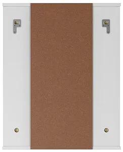 Шкаф-зеркало Айсберг Норма 2-55 L белый DA1609HZ Шкаф-зеркало Айсберг Норма 2-55 L белый DA1609HZ, 4