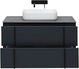 Тумба-умывальник подвесная Allen Brau Reality 100 антрацит 1.32007.AM+ Тумба-умывальник подвесная Allen Brau Reality 100 антрацит 1.32007.AM+, 5