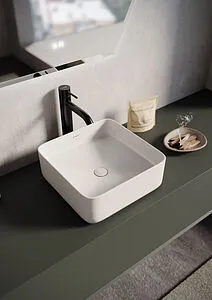 Раковина Terminus Ватикан 37.5 белый 05RN37x37x13W Раковина Terminus Ватикан 37.5 белый 05RN37x37x13W, 4