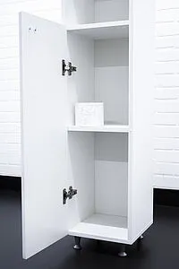 Шкаф-пенал напольный Айсберг Классик 30 L белый DA1007P Шкаф-пенал напольный Айсберг Классик 30 L белый DA1007P, 3