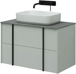 Тумба-умывальник подвесной Allen Brau Reality 80 папирус 1.32005.PWM+ Тумба-умывальник подвесной Allen Brau Reality 80 папирус 1.32005.PWM+, 3