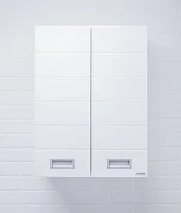 Шкаф двухстворчатый Домино Cube-2 50 белый DC5016H Шкаф двухстворчатый Домино Cube-2 50 белый DC5016H, 5