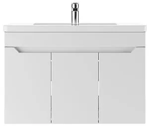 Тумба-умывальник подвесной Айсберг Мечта 80 белый DM2326T+1WH302251 Тумба-умывальник подвесной Айсберг Мечта 80 белый DM2326T+1WH302251, 3