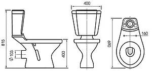 Унитаз-компакт MITO Top белый S-KO-MIR-TOP-ST-P-w Унитаз-компакт MITO Top белый S-KO-MIR-TOP-ST-P-w, 2