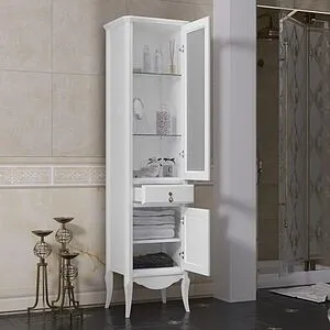 Шкаф-пенал напольный Opadiris Лоренцо 45 R белый Z0000008218 Шкаф-пенал напольный Opadiris Лоренцо 45 R белый Z0000008218, 4