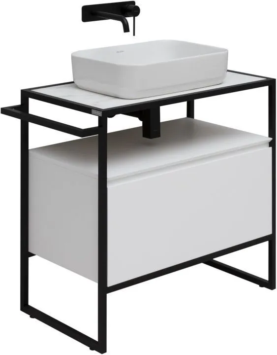 Тумба-умывальник напольная Allen Brau Priority 80 белый 1.31002.WM+ Тумба-умывальник напольная Allen Brau Priority 80 белый 1.31002.WM+, 1