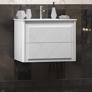 Зеркало с подсветкой Opadiris Луиджи 70 белый матовый 00-00006551 Зеркало с подсветкой Opadiris Луиджи 70 белый матовый 00-00006551, 4