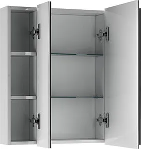 Шкаф-зеркало Домино Оскар 70 белый DI44179HZ Шкаф-зеркало Домино Оскар 70 белый DI44179HZ, 3