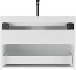 Тумба-умывальник подвесной Айсберг Веста 70 белый DV5916T+4670142930037 Тумба-умывальник подвесной Айсберг Веста 70 белый DV5916T+4670142930037, 5