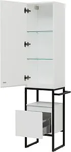 Шкаф-пенал напольный Allen Brau Priority 40 L белый 1.31006.WM Шкаф-пенал напольный Allen Brau Priority 40 L белый 1.31006.WM, 5