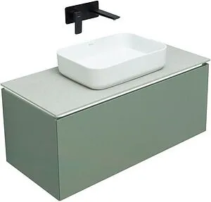 Тумба-умывальник подвесная Allen Brau Infinity 100 олива 1.21004.CGM+ Тумба-умывальник подвесная Allen Brau Infinity 100 олива 1.21004.CGM+, 1