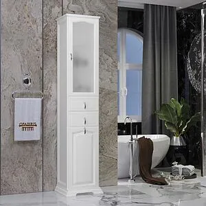 Шкаф-пенал напольный Opadiris Риспекто 40 R белый 00-00005839 Шкаф-пенал напольный Opadiris Риспекто 40 R белый 00-00005839, 3