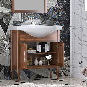 Тумба под умывальник напольный Opadiris Мираж 80 светлый орех 00-00007498 Тумба под умывальник напольный Opadiris Мираж 80 светлый орех 00-00007498, 3