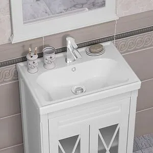 Тумба-умывальник напольная Opadiris Палермо 60 белый 00-00006719+031000-u Тумба-умывальник напольная Opadiris Палермо 60 белый 00-00006719+031000-u, 3