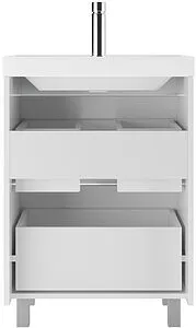 Тумба-умывальник напольный Айсберг Веста 60 белый DV5911T+4670142930044 Тумба-умывальник напольный Айсберг Веста 60 белый DV5911T+4670142930044, 5