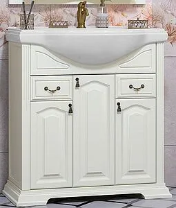 Тумба-умывальник напольный Opadiris Риспекто 80 слоновая кость 00-00006022+4620008198941 Тумба-умывальник напольный Opadiris Риспекто 80 слоновая кость 00-00006022+4620008198941, 1