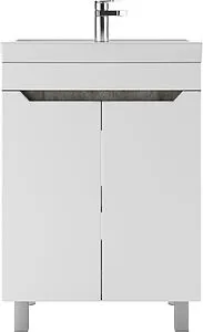 Тумба-умывальник напольная Айсберг Мечта 60 белый/бетон DM2332T+4607152361674 Тумба-умывальник напольная Айсберг Мечта 60 белый/бетон DM2332T+4607152361674, 3