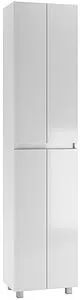 Шкаф-пенал напольный Айсберг Норма 45 белый DA1644P Шкаф-пенал напольный Айсберг Норма 45 белый DA1644P, 1