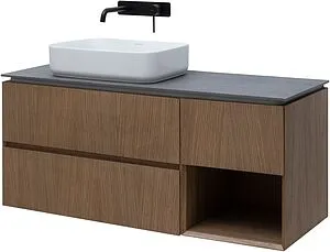 Тумба-умывальник подвесная Allen Brau Infinity 120 L дуб 1.21005.NO+ Тумба-умывальник подвесная Allen Brau Infinity 120 L дуб 1.21005.NO+, 5