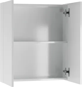 Шкаф двухстворчатый Айсберг Норма 02-60 белый DA1651H Шкаф двухстворчатый Айсберг Норма 02-60 белый DA1651H, 3