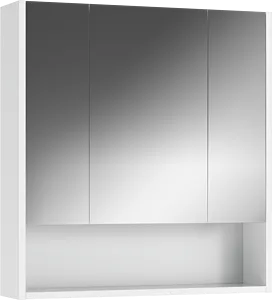 Шкаф-зеркало Айсберг Ева 70 белый DA5922HZ Шкаф-зеркало Айсберг Ева 70 белый DA5922HZ, 1