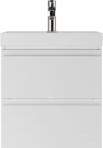 Тумба-умывальник подвесной Домино Graffo 50 белый DGr2113T+4627173210157 Тумба-умывальник подвесной Домино Graffo 50 белый DGr2113T+4627173210157, 3