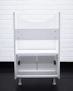 Тумба-умывальник напольная Айсберг Волна 50 белый DA1012T+46200081927581 Тумба-умывальник напольная Айсберг Волна 50 белый DA1012T+46200081927581, 5