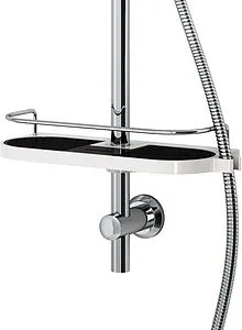 Душевая стойка Dorff Prime хром/белый D0140000 Душевая стойка Dorff Prime хром/белый D0140000, 4