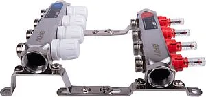 Группа коллекторная с расходомерами 4 отвода 1"в/в x ¾"ек FDV S1101A-¼ Группа коллекторная с расходомерами 4 отвода 1"в/в x ¾"ек FDV S1101A-¼, 4