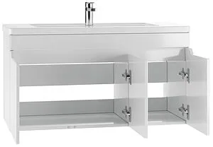 Тумба-умывальник подвесная Айсберг Мечта 100 белый DM2328T+4640021065204 Тумба-умывальник подвесная Айсберг Мечта 100 белый DM2328T+4640021065204, 4